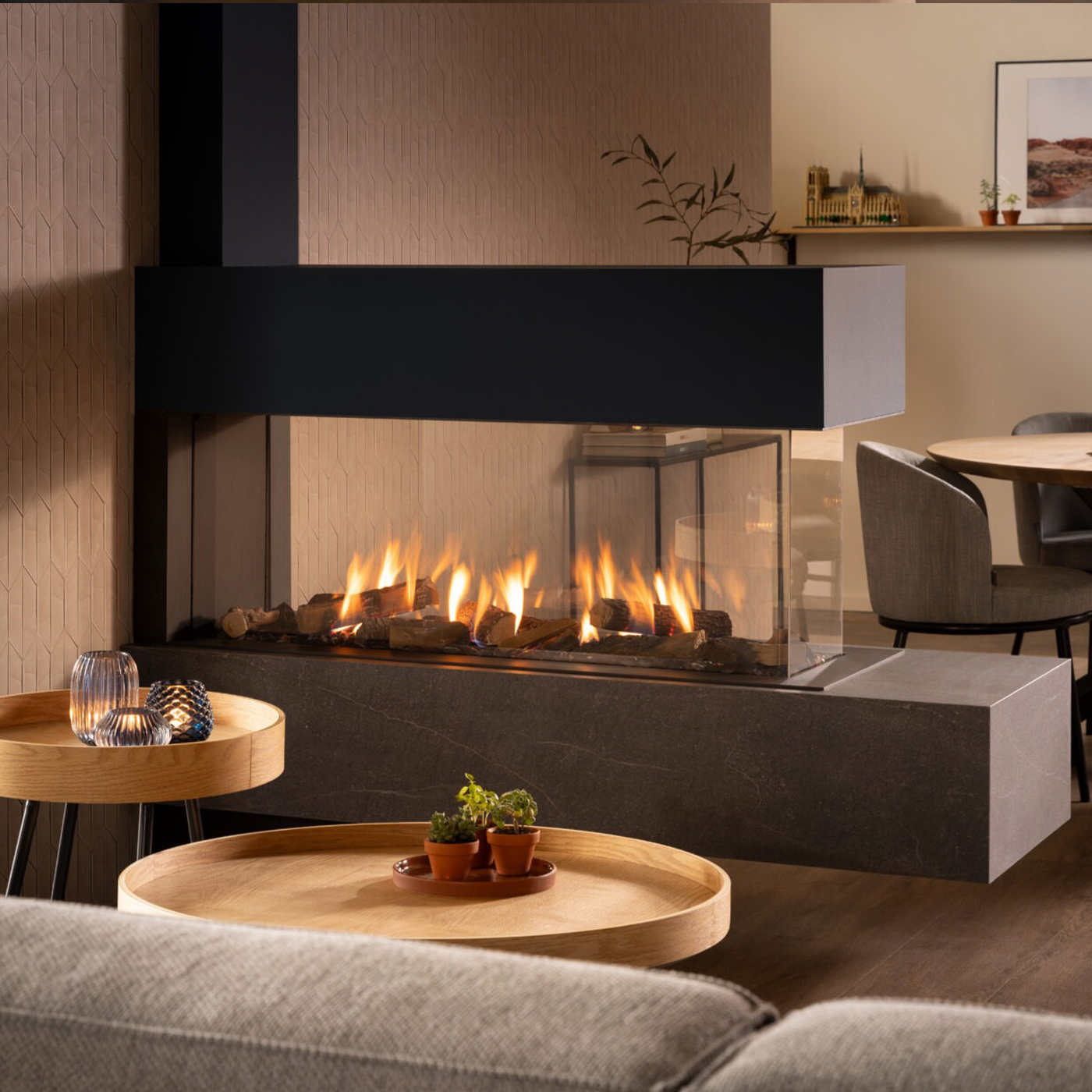 Trimline Fires 120 Room Divider