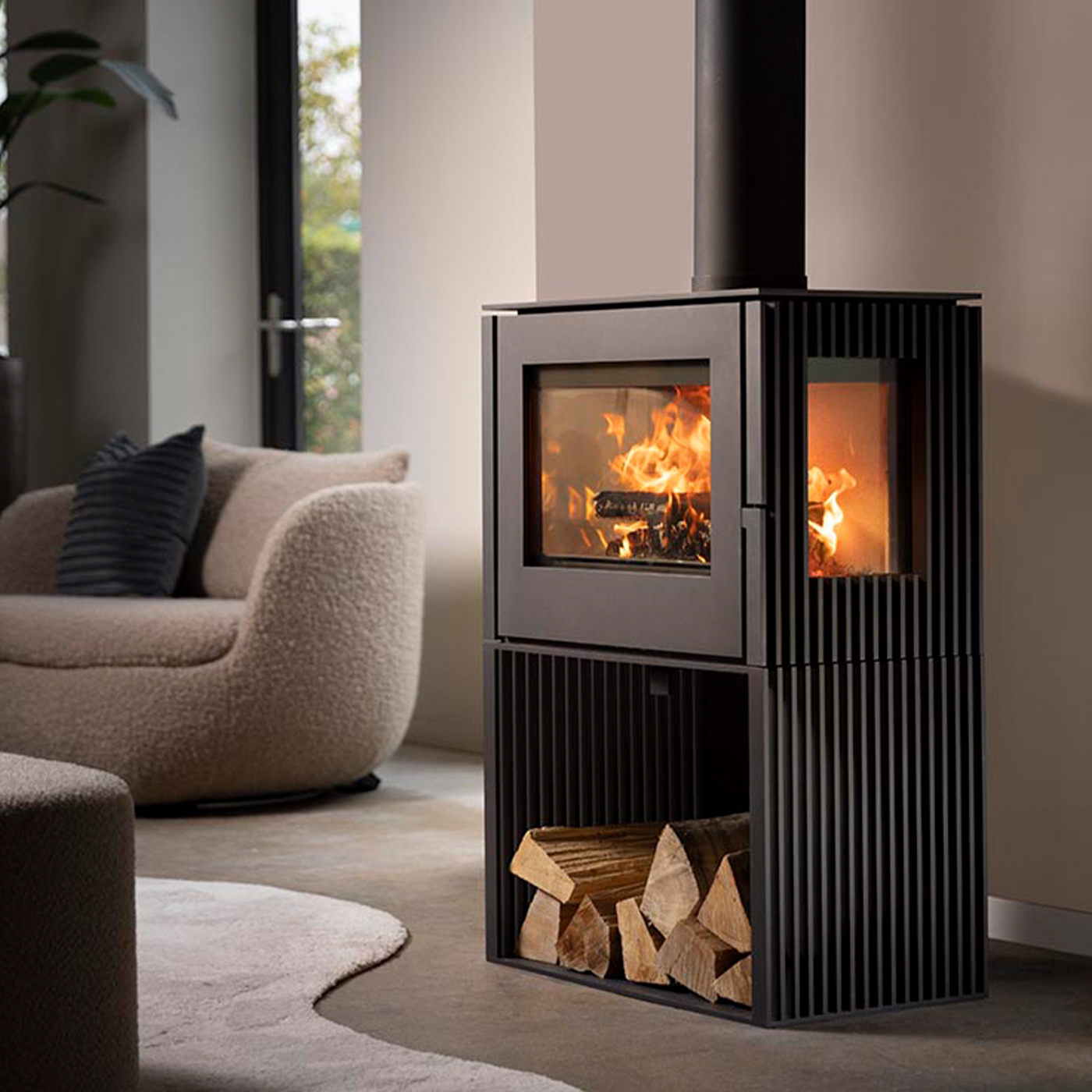 Trimline Fires Woody Loft 3L-O